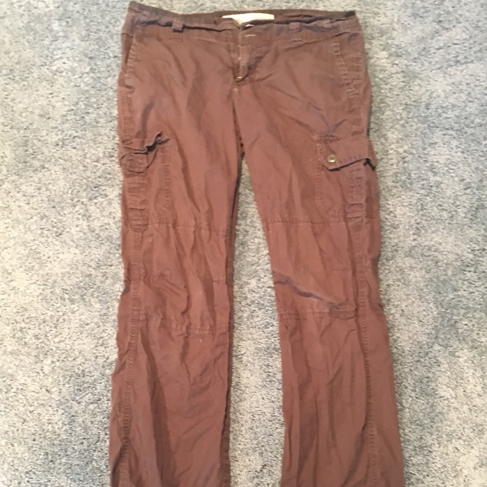 Brown cargo pants - soft and durable